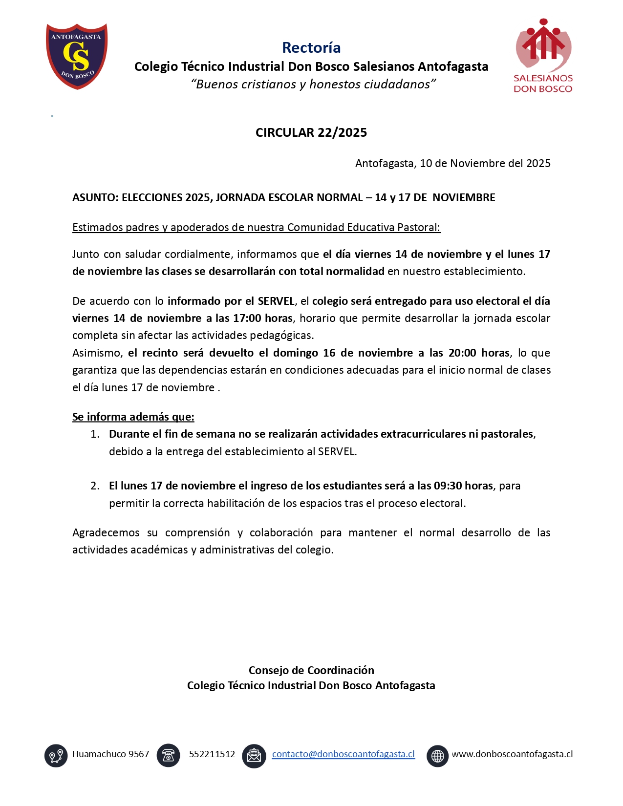 Circular Nº22 2025 Elecciones Noviembre 1 page 0001