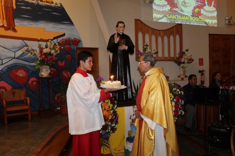 Salesianos Antofagasta conmemora natalicio y idelidad a Don Bosco