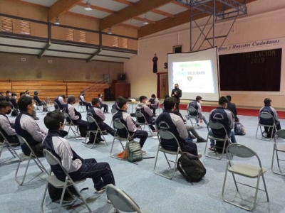 Alumnos participan en actividad de fortalecimiento de liderazgo salesiano