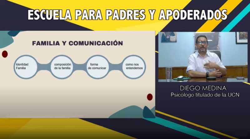 Resolución de conflictos, comunicación asertiva y control y manejo del estrés fueron los temas del cuarto módulo de la Escuela para Padres