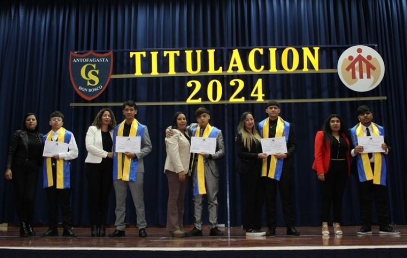 Salesianos Antofagasta titula a 194 nuevos técnicos profesionales para la macrozona norte del país