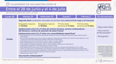 Atención estudiantes salesianos: Ministerio de Salud confirmó vacunación de adolescentes de 17 años