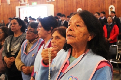 Comunidad Educativa Pastoral del colegio inicia celebración del Mes de María