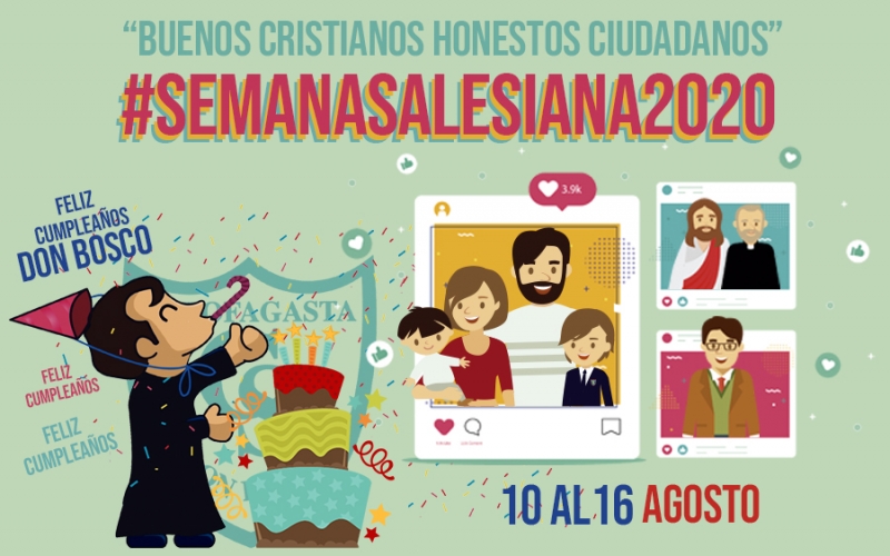 Colegio Técnico Industrial Don Bosco Antofagasta celebra el natalicio número 205 del padre fundador de la obra Salesiana San Juan Bosco