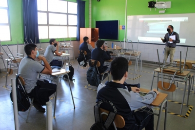 Efectúan positivo balance tras primera semana de clases en modalidad mixta