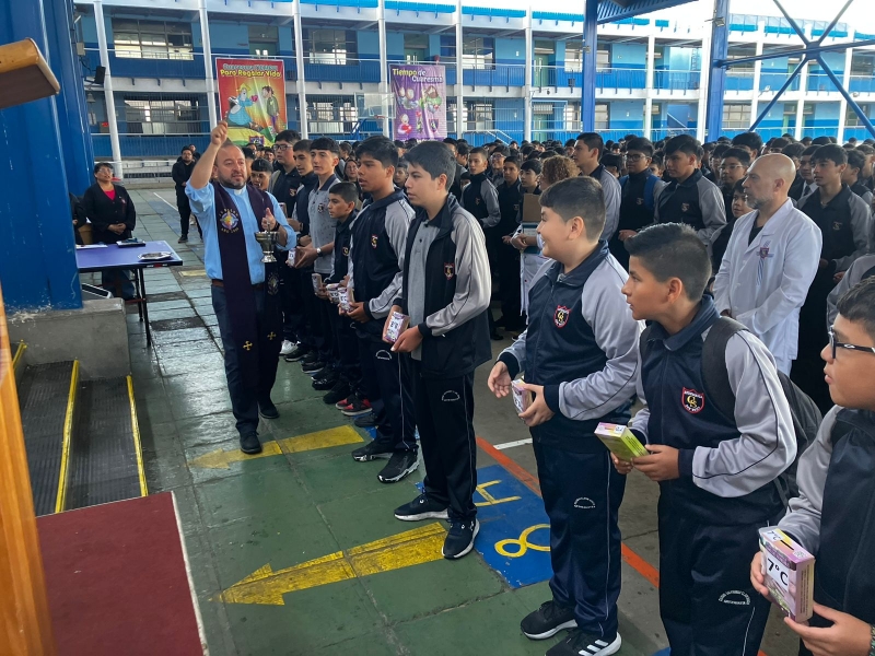 Colegio Técnico Industrial Don Bosco Antofagasta inicia Campaña de Cuaresma de Fraternidad 2024