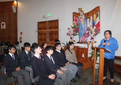 Salesianos Antofagasta inicia celebración del Mes de María