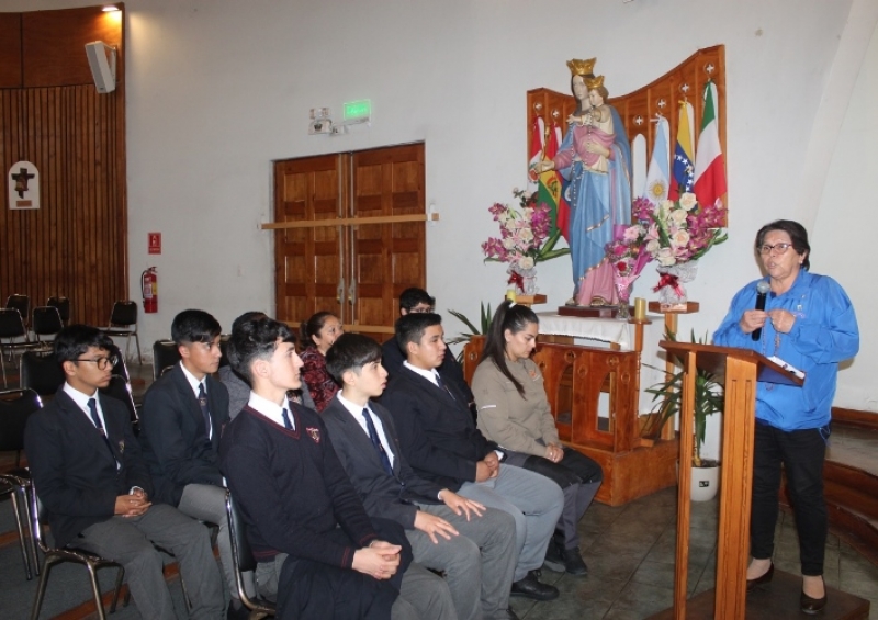 Salesianos Antofagasta inicia celebración del Mes de María