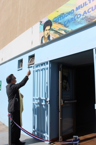 Colegio Técnico Industrial Don Bosco inauguró nuevo estudio multimedial “Carlo Acutis”