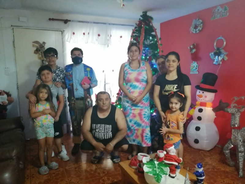 60 familias del Colegio Técnico Industrial Don Bosco recibieron la bendición de su Pesebre Navideño