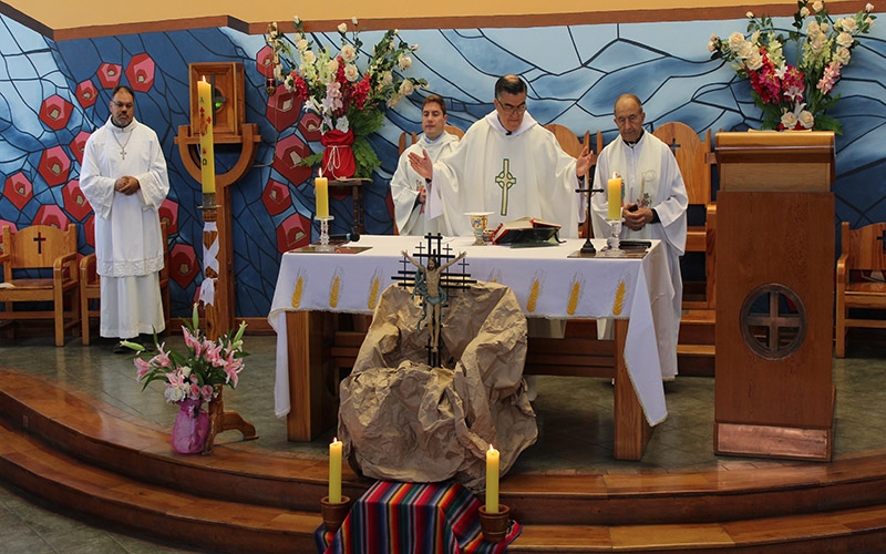 Comunidad del Colegio Técnico Industrial Don Bosco Antofagasta celebró eucaristía del 3er domingo de Pascua
