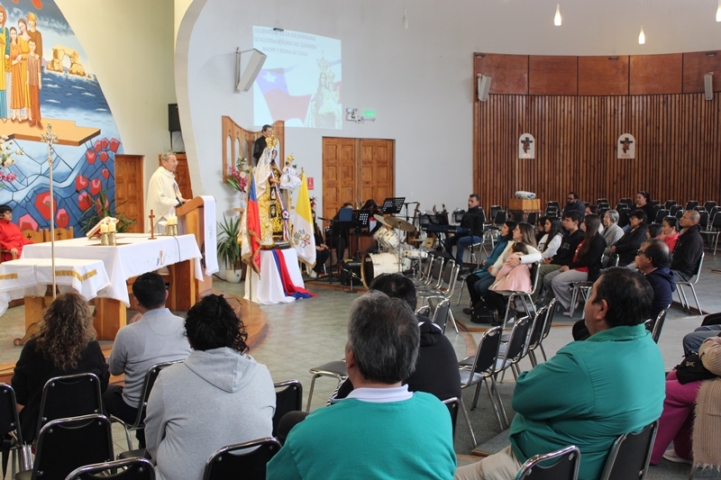 Comunidad Educativa Pastoral de Salesianos Antofagasta celebra Conmemoraci&oacute;n de la Solemnidad de la Virgen del Carmen