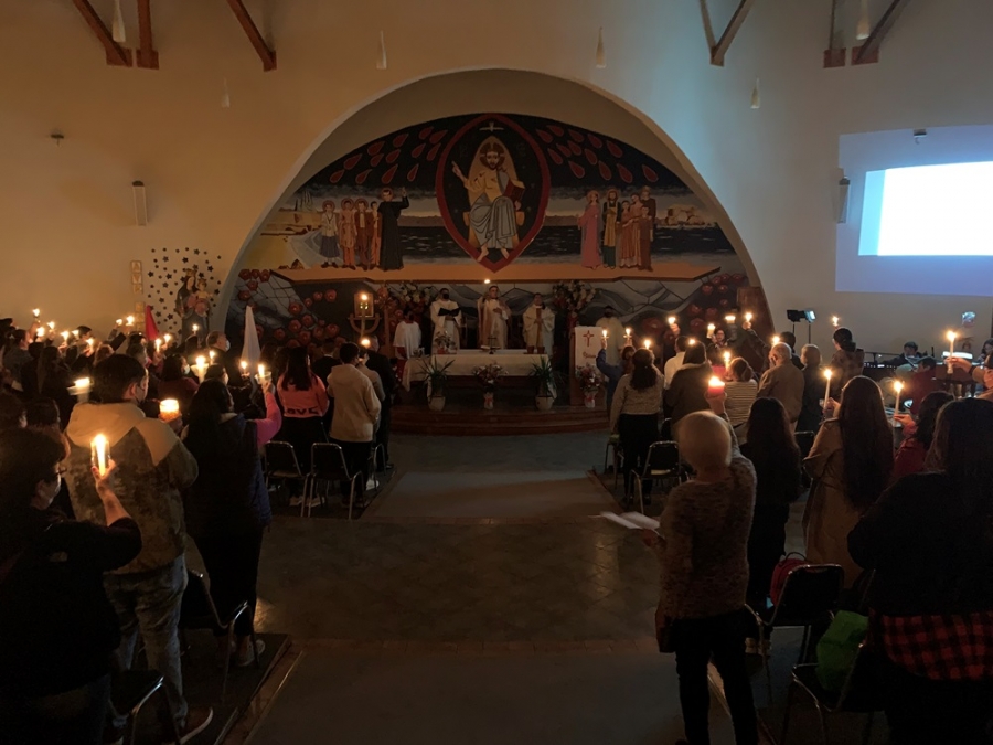 CEP acompaña solemne eucaristía de Vigilia Pascual para celebrar la  Resurrección de Jesucristo en Sábado Santo