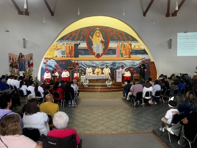 Con eucaristía que anuncia y celebra la Resurrección de Jesucristo culmina Semana Santa 2024