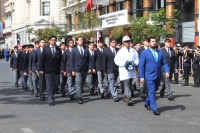 Salesianos Antofagasta conmemora 22 años educando y evangelizando con impecable desfile institucional