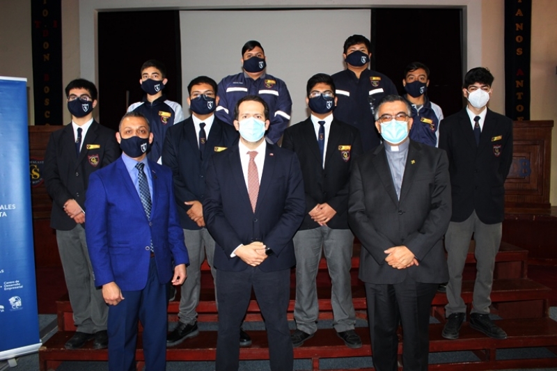 Con el objetivo de reactivar el sector, en el Colegio Don Bosco realizan acto de lanzamiento del Mes de la Miner&iacute;a 2021