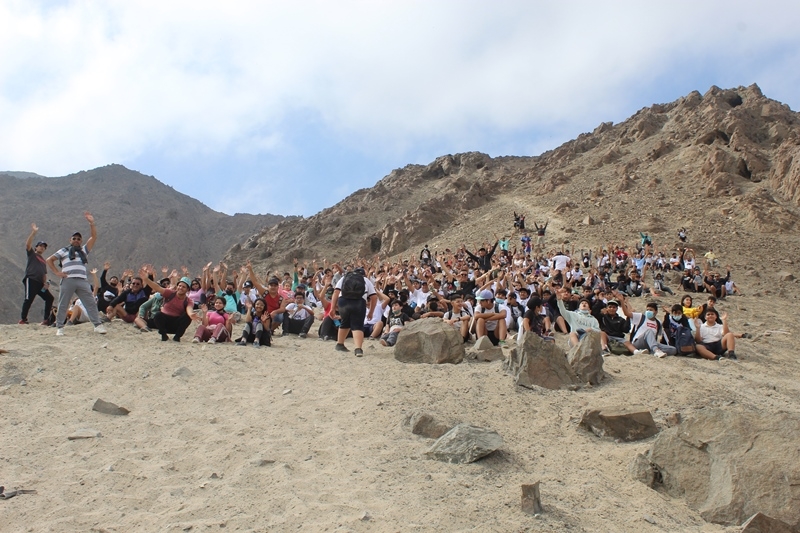 Masiva concurrencia de la CEP en caminata de celebraci&oacute;n del D&iacute;a Mundial de la Actividad F&iacute;sica